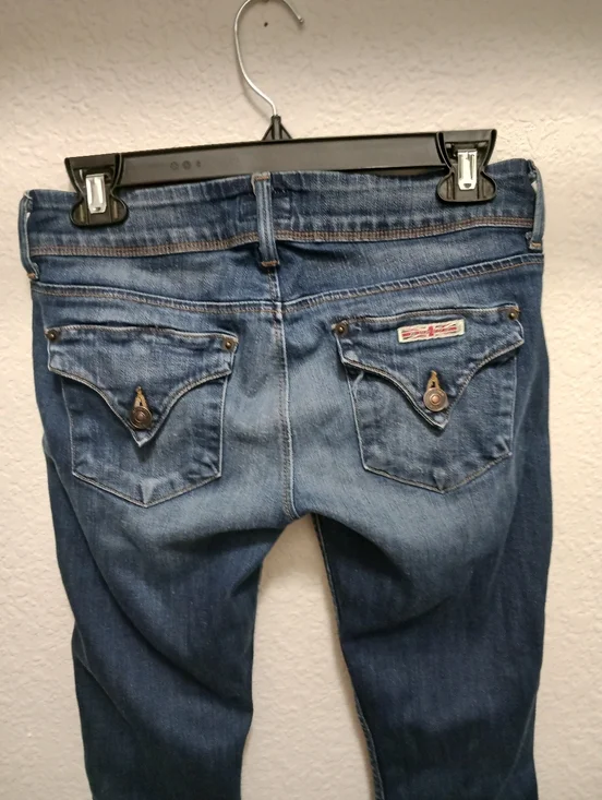 Women's Hudson Jeans With Back Pocket Flaps Size 27 - Picture 3 of 4